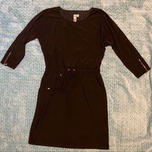Black Dress with 3/4 sleeves